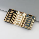 Gold TPU Car Key Cover For  Cadillac  Key Protect Case