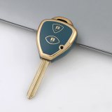 Gold TPU Car Key Cover For  TOYOTA  Key Protect Case