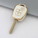 Gold TPU Car Key Cover For  TOYOTA  Key Protect Case