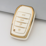 Gold TPU Car Key Cover For  TOYOTA  Key Protect Case