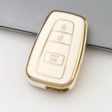 Gold TPU Car Key Cover For  TOYOTA  Key Protect Case