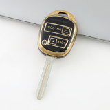 Gold TPU Car Key Cover For  TOYOTA  Key Protect Case