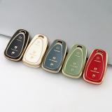 Gold TPU Car Key Cover For  Chevrolet  Key Protect Case