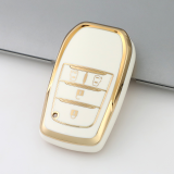 Gold TPU Car Key Cover For  TOYOTA  Key Protect Case