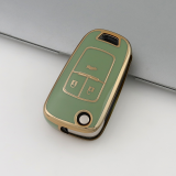 Gold TPU Car Key Cover For  Chevrolet  Key Protect Case