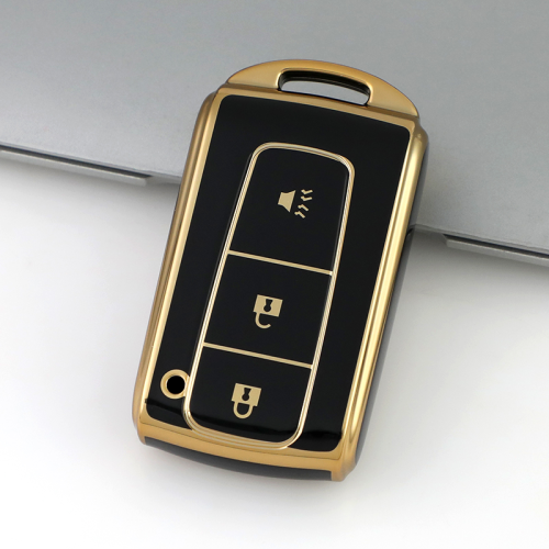 Gold TPU Car Key Cover For  TOYOTA  Key Protect Case