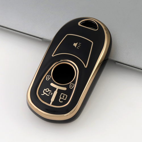 Gold TPU Car Key Cover For Buick Key Protect Case