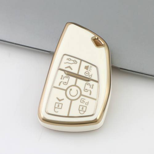 Gold TPU Car Key Cover For Buick Key Protect Case
