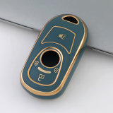 Gold TPU Car Key Cover For Buick Key Protect Case