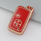 Gold TPU Car Key Cover For  TOYOTA  Key Protect Case
