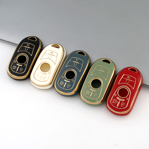Gold TPU Car Key Cover For Buick Key Protect Case