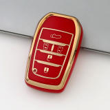 Gold TPU Car Key Cover For  TOYOTA  Key Protect Case