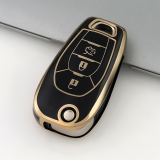 Gold TPU Car Key Cover For  Chevrolet  Key Protect Case