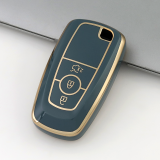 Gold TPU Car Key Cover For Ford Key Protect Case