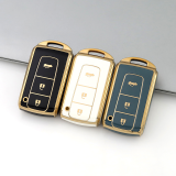 Gold TPU Car Key Cover For  TOYOTA  Key Protect Case