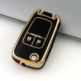 Gold TPU Car Key Cover For  Chevrolet  Key Protect Case