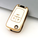Gold TPU Car Key Cover For  Chevrolet  Key Protect Case
