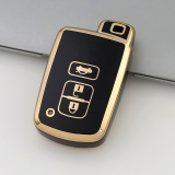 Gold TPU Car Key Cover For  TOYOTA  Key Protect Case