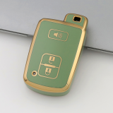 Gold TPU Car Key Cover For  TOYOTA  Key Protect Case