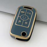 Gold TPU Car Key Cover For Buick Key Protect Case