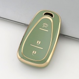 Gold TPU Car Key Cover For  Chevrolet  Key Protect Case