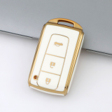 Gold TPU Car Key Cover For  TOYOTA  Key Protect Case