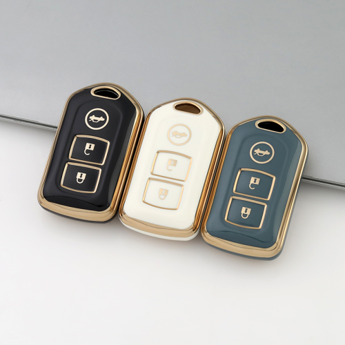 Gold TPU Car Key Cover For  TOYOTA  Key Protect Case