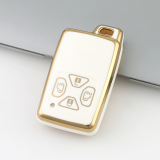 Gold TPU Car Key Cover For  TOYOTA  Key Protect Case