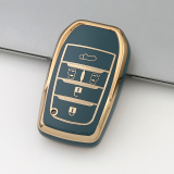 Gold TPU Car Key Cover For  TOYOTA  Key Protect Case