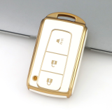Gold TPU Car Key Cover For  TOYOTA  Key Protect Case