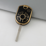 Gold TPU Car Key Cover For Ford Key Protect Case
