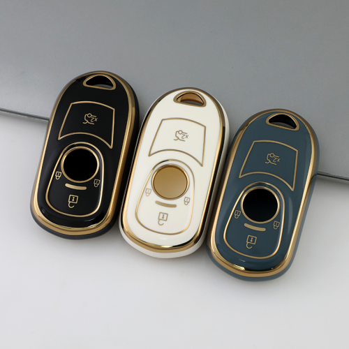 Gold TPU Car Key Cover For Buick Key Protect Case
