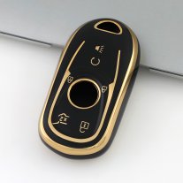 Gold TPU Car Key Cover For Buick Key Protect Case