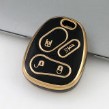 Gold TPU Car Key Cover For  Chevrolet  Key Protect Case