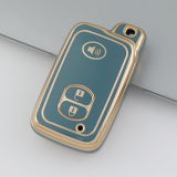 Gold TPU Car Key Cover For  TOYOTA  Key Protect Case