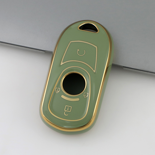 Gold TPU Car Key Cover For Buick Key Protect Case