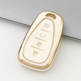Gold TPU Car Key Cover For  Chevrolet  Key Protect Case