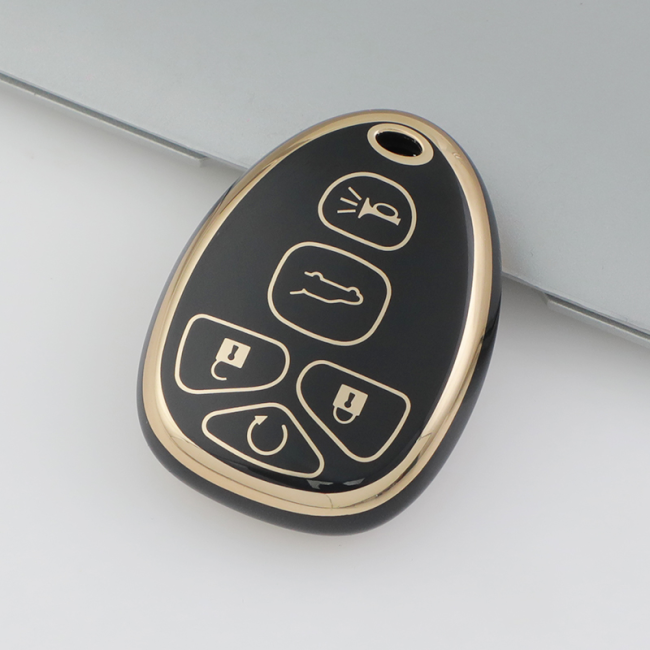 Gold TPU Car Key Cover For  Chevrolet  Key Protect Case