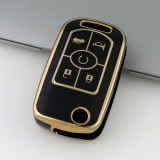 Gold TPU Car Key Cover For Buick Key Protect Case