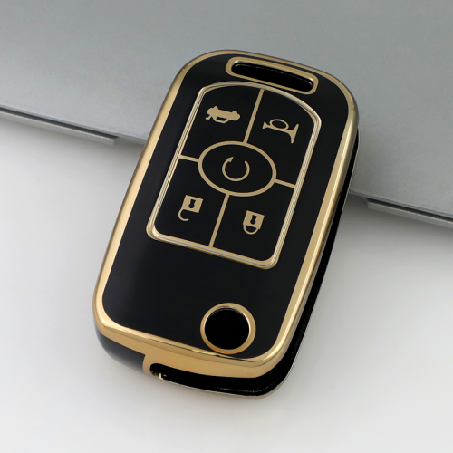 Gold TPU Car Key Cover For Buick Key Protect Case