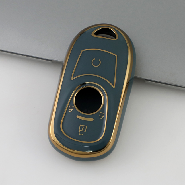 Gold TPU Car Key Cover For Buick Key Protect Case