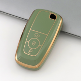 Gold TPU Car Key Cover For Ford Key Protect Case