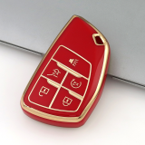 Gold TPU Car Key Cover For Buick Key Protect Case
