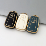 Gold TPU Car Key Cover For  TOYOTA  Key Protect Case