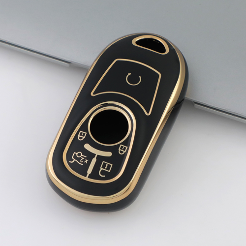 Gold TPU Car Key Cover For Buick Key Protect Case
