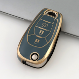 Gold TPU Car Key Cover For  Chevrolet  Key Protect Case