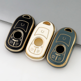 Gold TPU Car Key Cover For Buick Key Protect Case