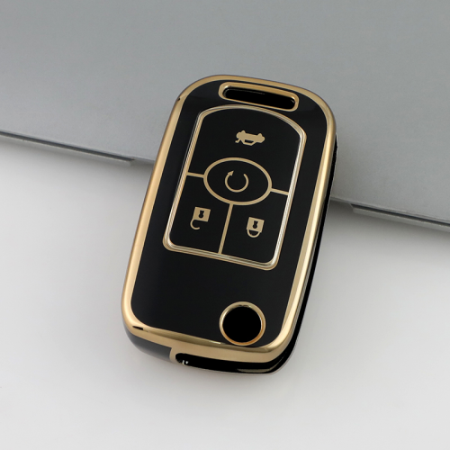 Gold TPU Car Key Cover For Buick Key Protect Case