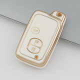 Gold TPU Car Key Cover For  TOYOTA  Key Protect Case