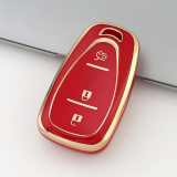 Gold TPU Car Key Cover For  Chevrolet  Key Protect Case